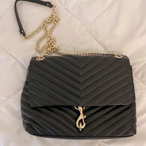 Brand New Rebecca Minkoff Edie Flap Shoulder Bag w/ Gold Accents!